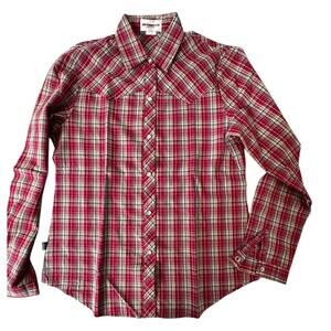 LEVIS VTG Pearl Snap Cowgirl Shirt‎ Western Rodeo Line Dance Chest 36"